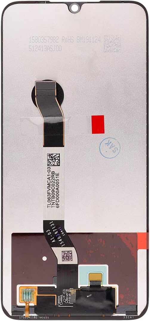 swark LCD Display Kompatibel mit Redmi Note 8 M1908C3JH, M1908C3JG, M1908C3JI （Schwarz ohne Rahmen L
