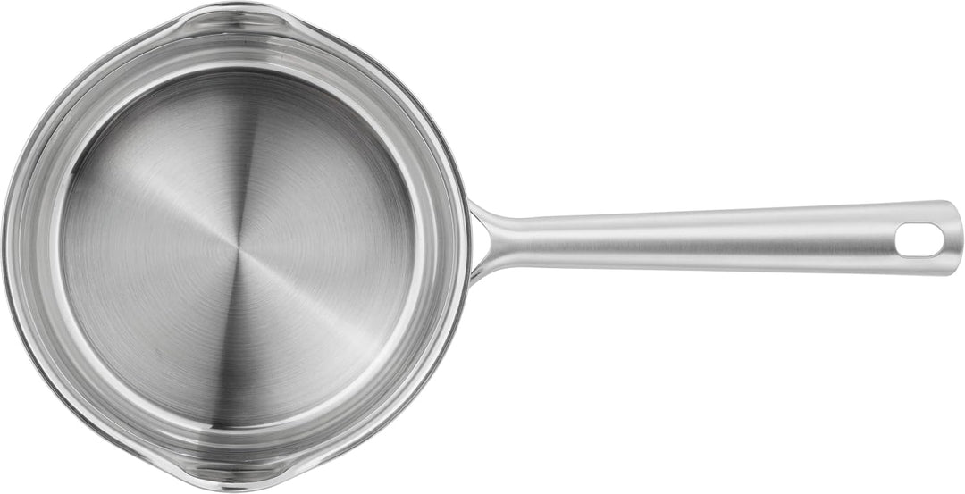 ZWILLING TrueFlow Kochtopfset, 5-teilig, Mit Ausgiessfunktion, Induktionsgeeignet, Edelstahl, Silber