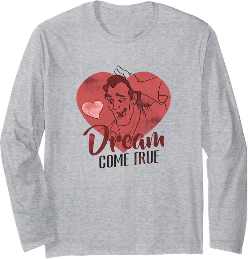 Disney Villains Valentinstag Gaston Dream Come True Langarmshirt