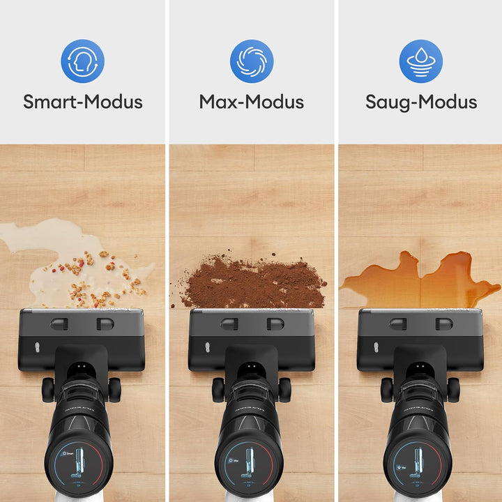 Ultenic Nass Trockensauger akku, Saugwischer Kabellos, 50 Minuten Laufzeit, Selbstreinigungsfunktion