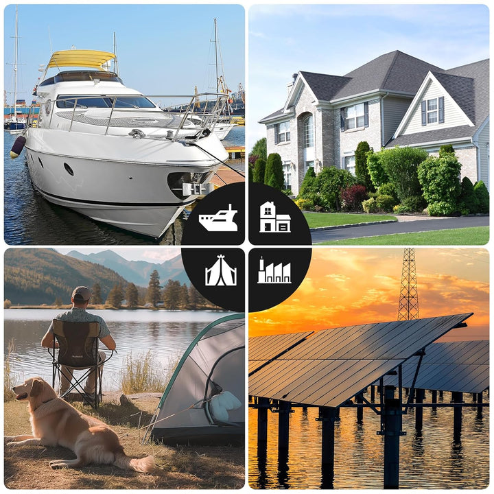 120W Solarpanel Solarzelle kit: 120W 12V Monokristallinem Solarmodul + 30 A Solarladeregler, Solarka