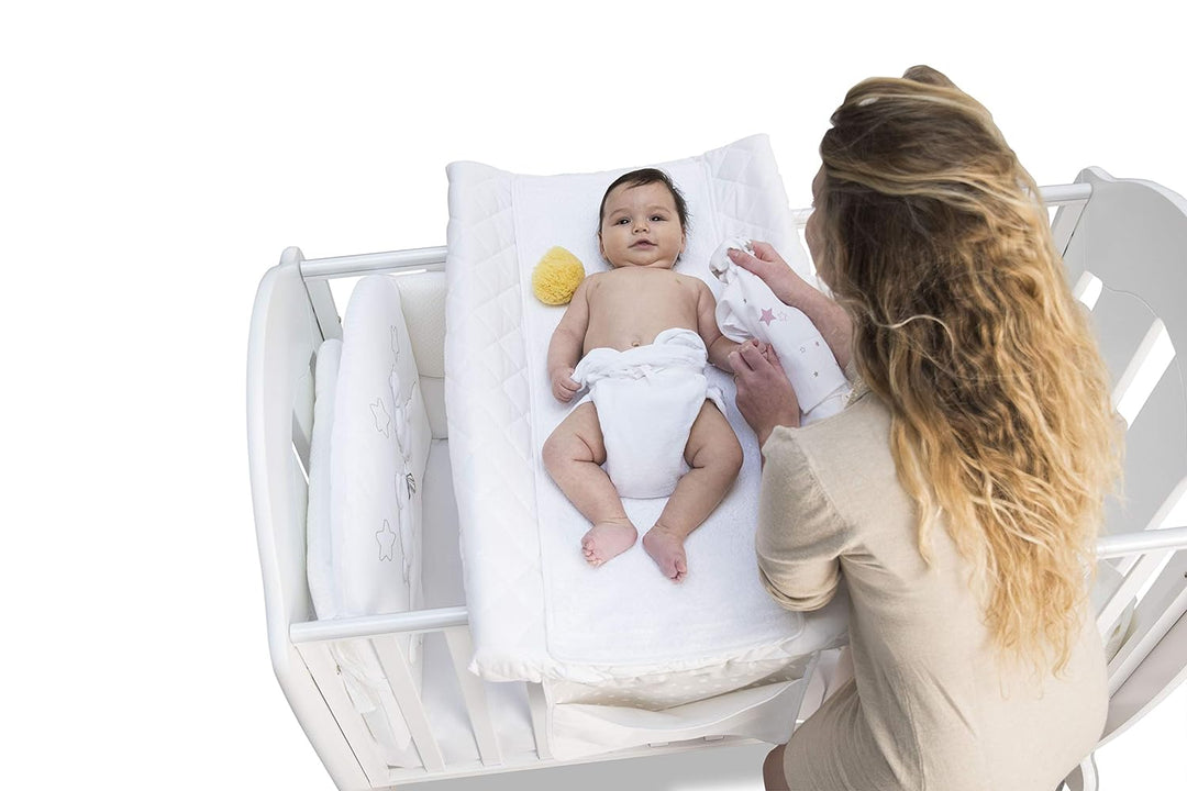 Italbaby Itb_Wickelunterlage PVC 2L starr weiss starr weiss 1 Unità (Confezione da 1), starr weiss 1
