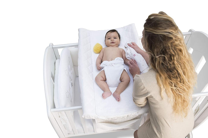 Italbaby Itb_Wickelunterlage PVC 2L starr weiss starr weiss 1 Unità (Confezione da 1), starr weiss 1