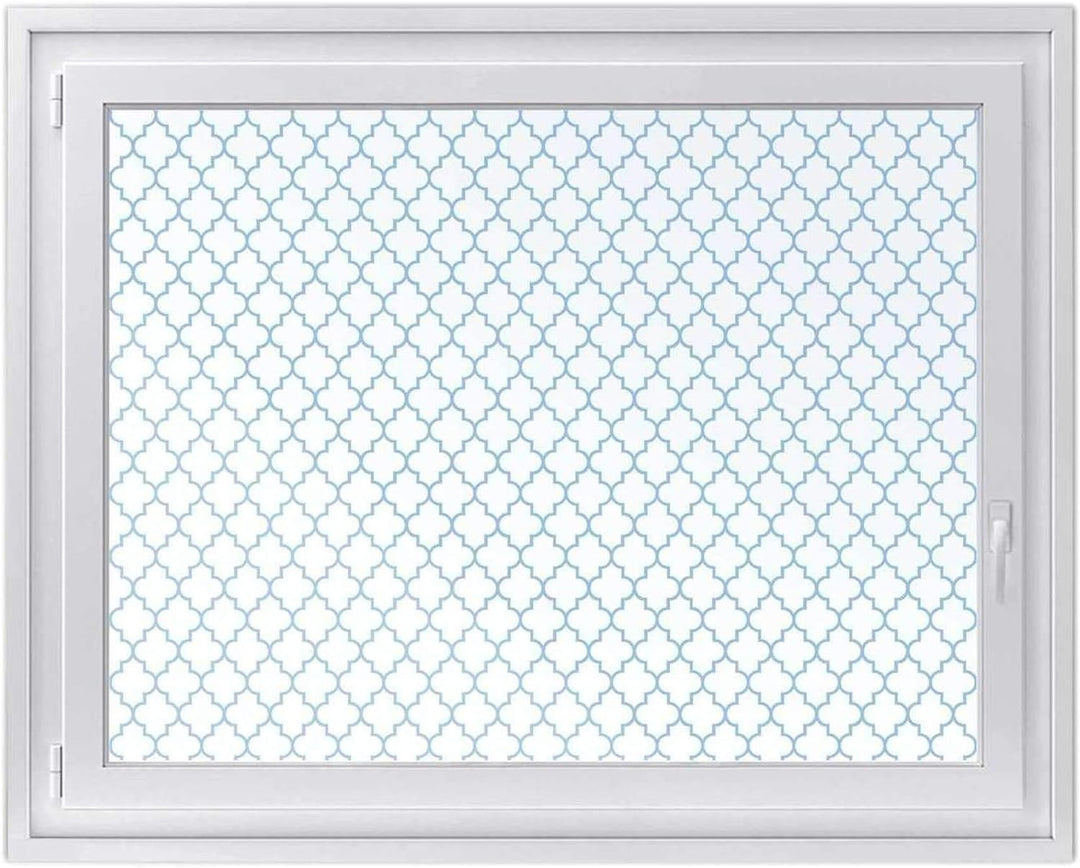 Fensterfolie Sichtschutz I Hochwertige Klebefolie für Fenster - Sticker I Deko Folie für Küche, Bad,