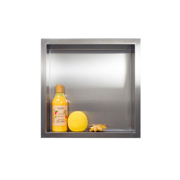 Balneo Wall-Box ONE wandnische dusche zum Badezimmer Edelstahl Duschnische 30x30x10 cm, wasserdicht