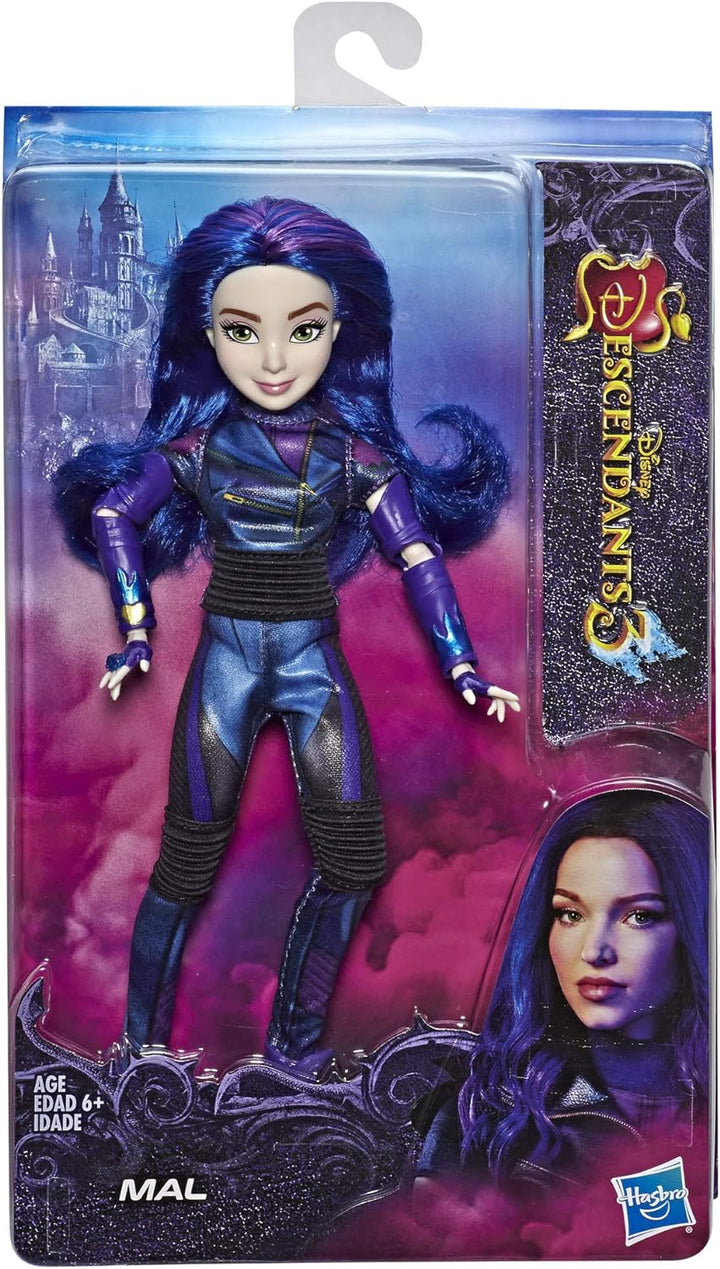 Disney Descendants Mal Doll, Inspired 3, Fashion Doll for Girls