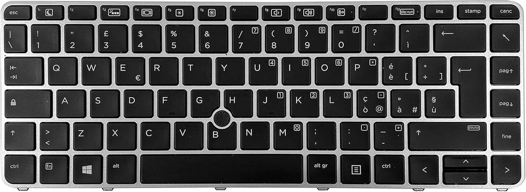 ersatztastatur Italienisch Hintergrundbeleuchtung für HP 840 G3, 745 G3, 840 G4, 745 G4 Backlit Ital