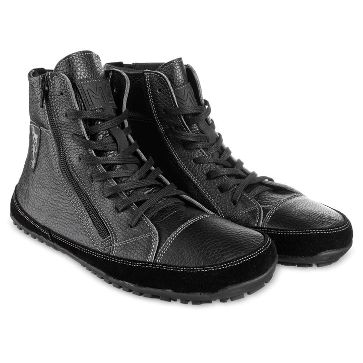 Magical Shoes Barfussschuhe gefüttert für Damen & Herren, Schnürstiefel, Stiefel Winter, minimalisti
