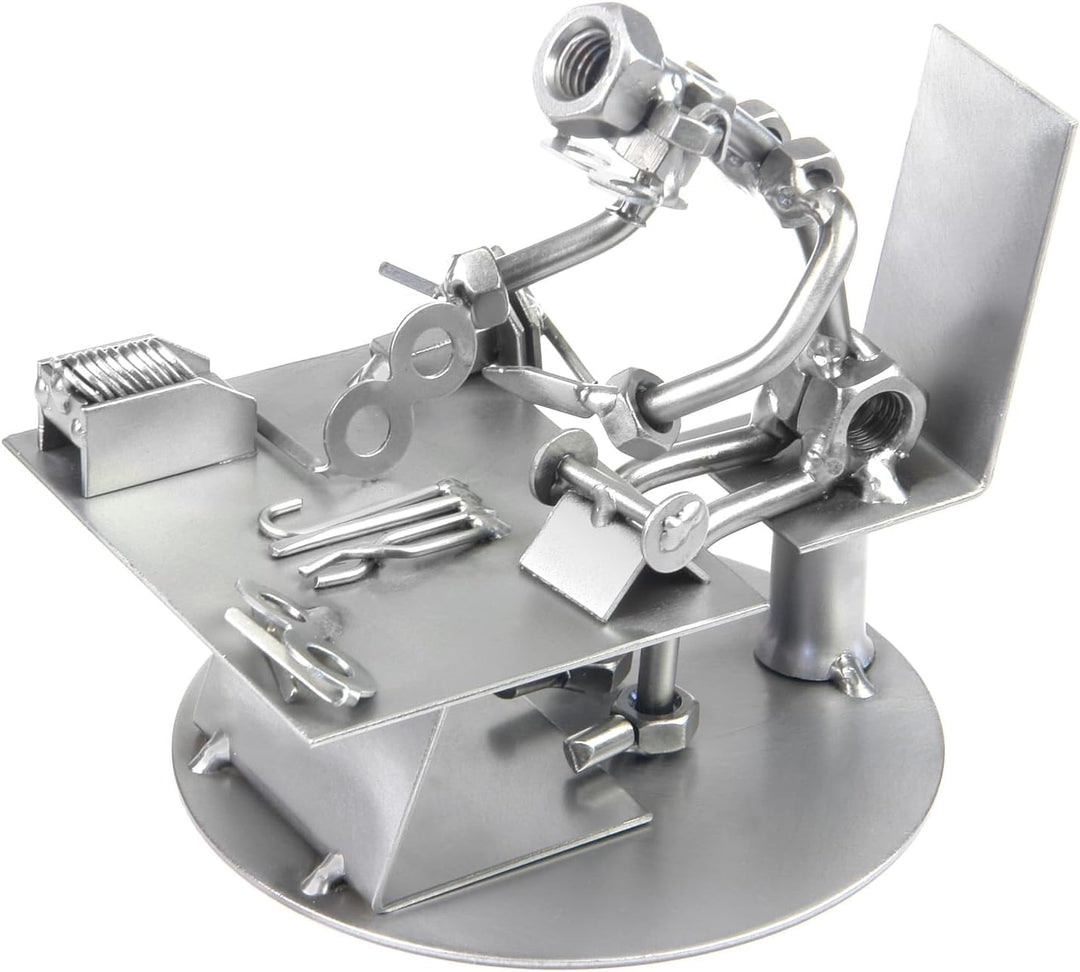 metalman24 Schraubenmännchen Optiker I Handarbeit I Geschenkidee I Metallfigur I Metallmännchen I St