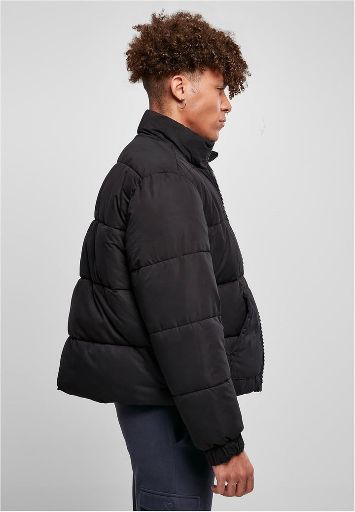 Urban Classics Herren Jacke, M Schwarz