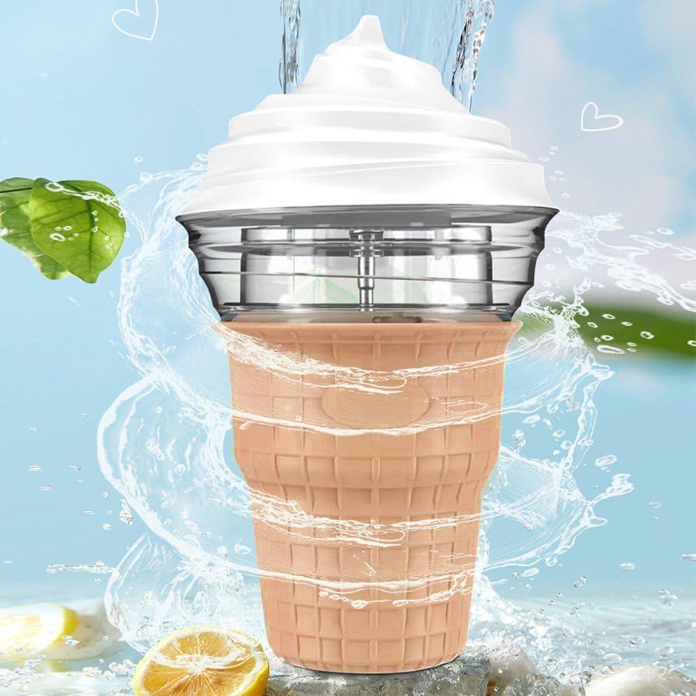 Eismaschine Für Gefrorene Früchte, Vollautomatischer Mini-DIY-Slush-Dessert-Maker Für Den Haushalt,