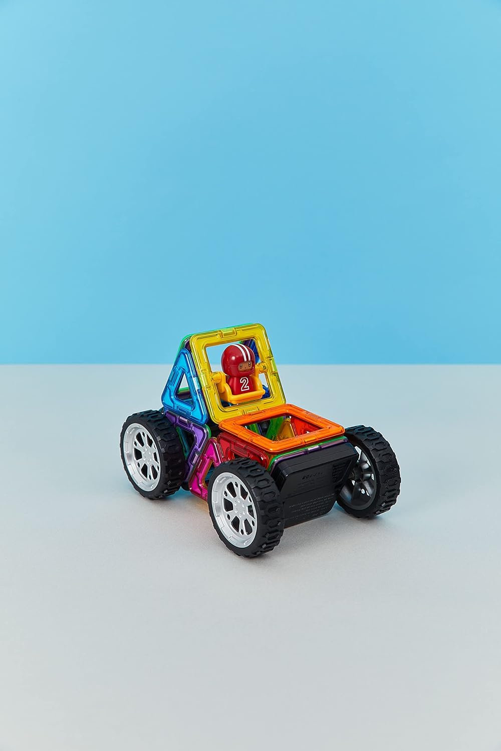 MAGFORMERS Wow Plus Set-magnetische Bausteine 18 TeileMagnetspielzeug-Magneten Fuer KinderMagnetbaus