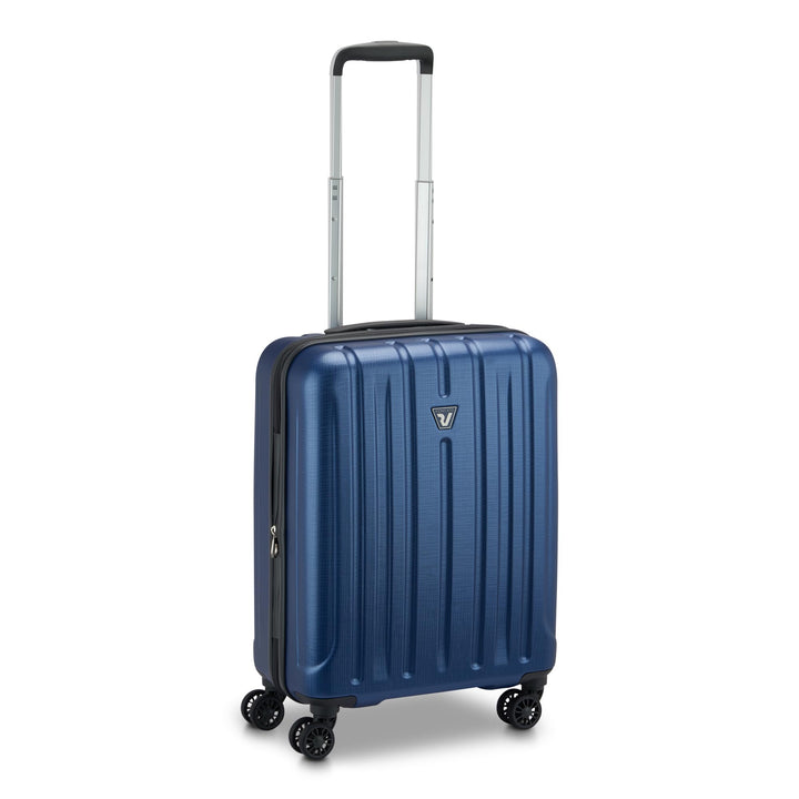 Roncato Kinetic 2.0 Kabinen-Trolley 55x40x20/25 cm Erweiterbar - Blau Blau 55 cm [EXP], Blau 55 cm [