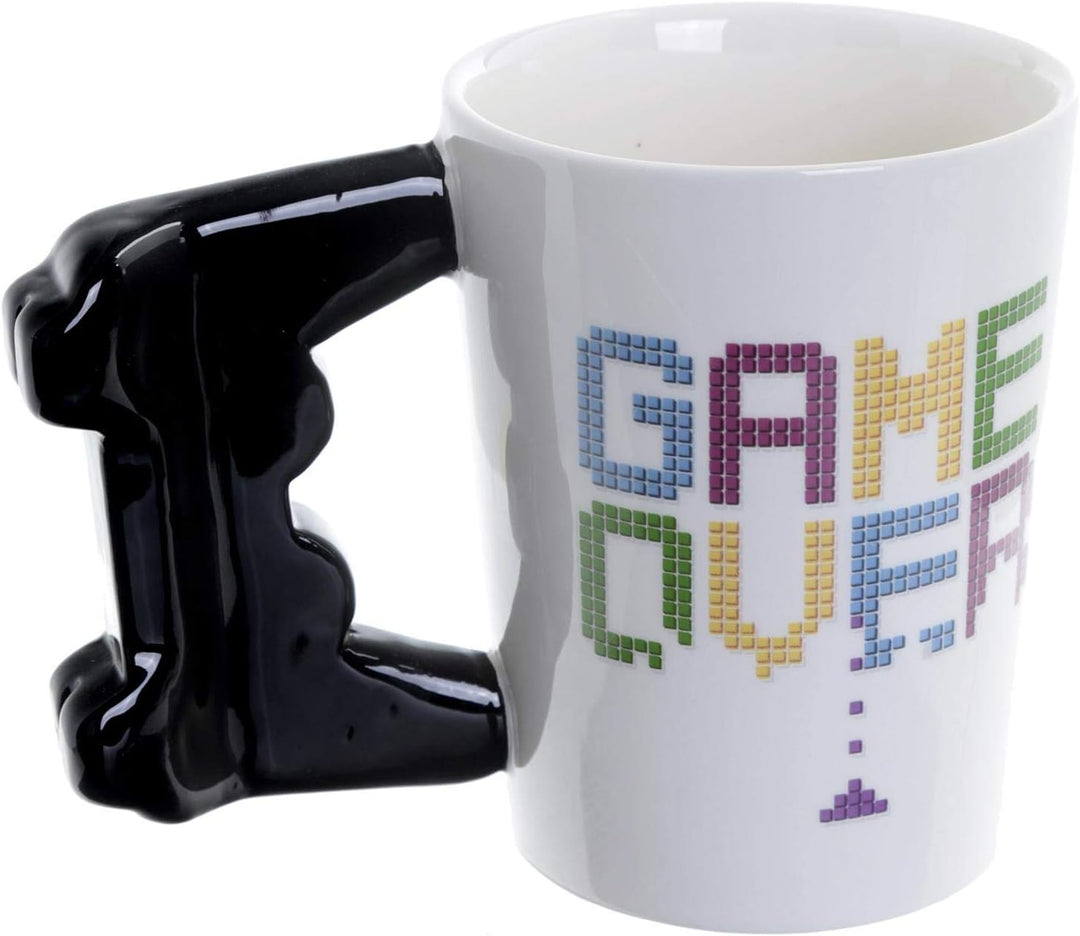 Close Up Controller Tasse Game Over 3D Kaffeetasse