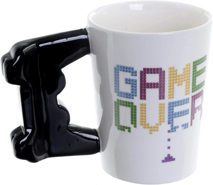 Close Up Controller Tasse Game Over 3D Kaffeetasse