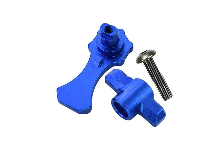 Aluminium Body Shell Lock for 1:10 Traxxas HOSS 4X4 VXL/E-Revo 2.0 VXL/Rustler 4X4 VXL/MAXX - 3Pc Se