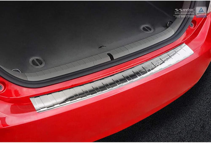 Avisa Edelstahl Heckstossstangenschutz kompatibel mit BMW X3 (G01) 2017-2021 & Facelift 2021- exkl.