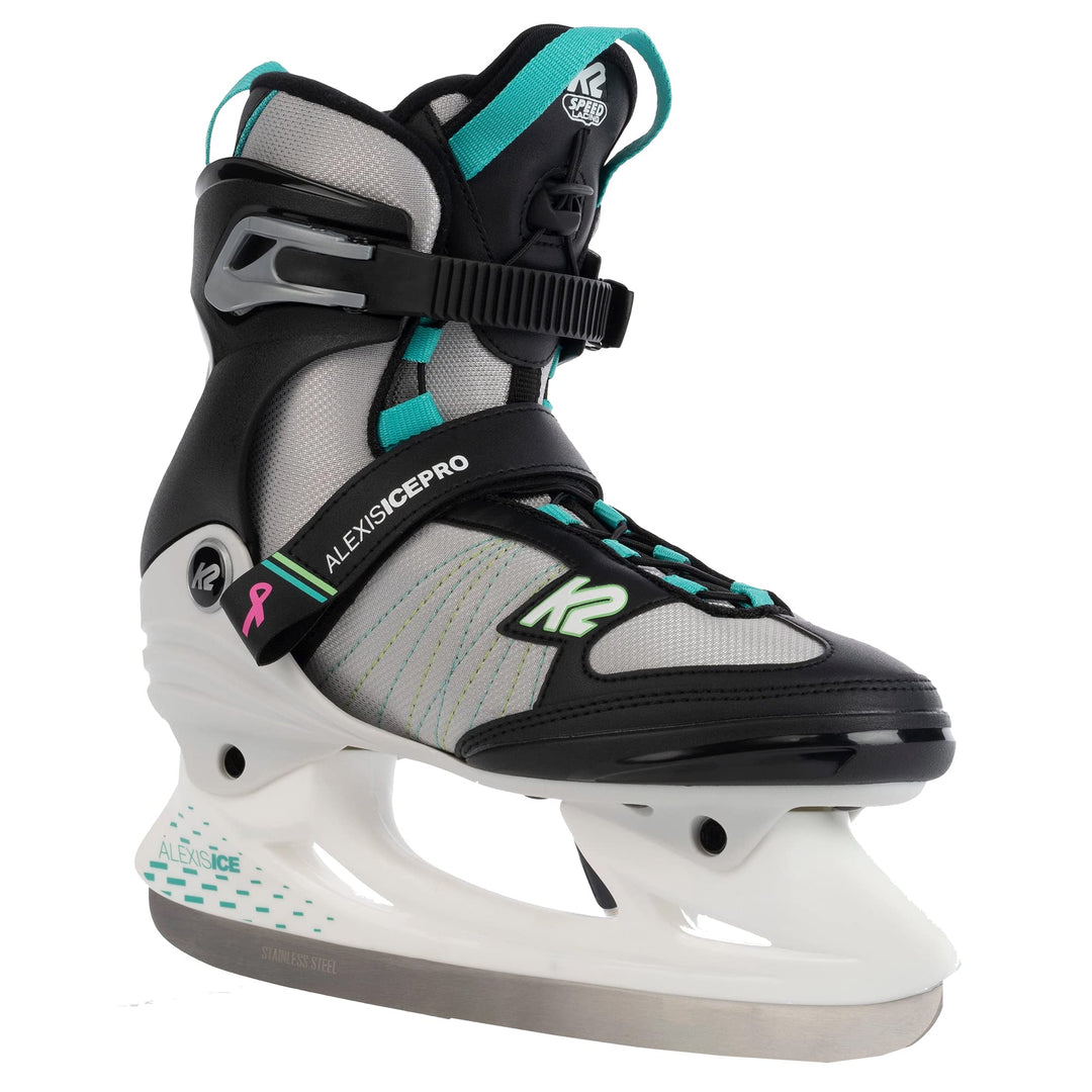 K2 Damen Alexis Ice Pro, Black-Teal Skates EU: 36.5 (UK: 4 / US: 6.5) black - teal, EU: 36.5 (UK: 4