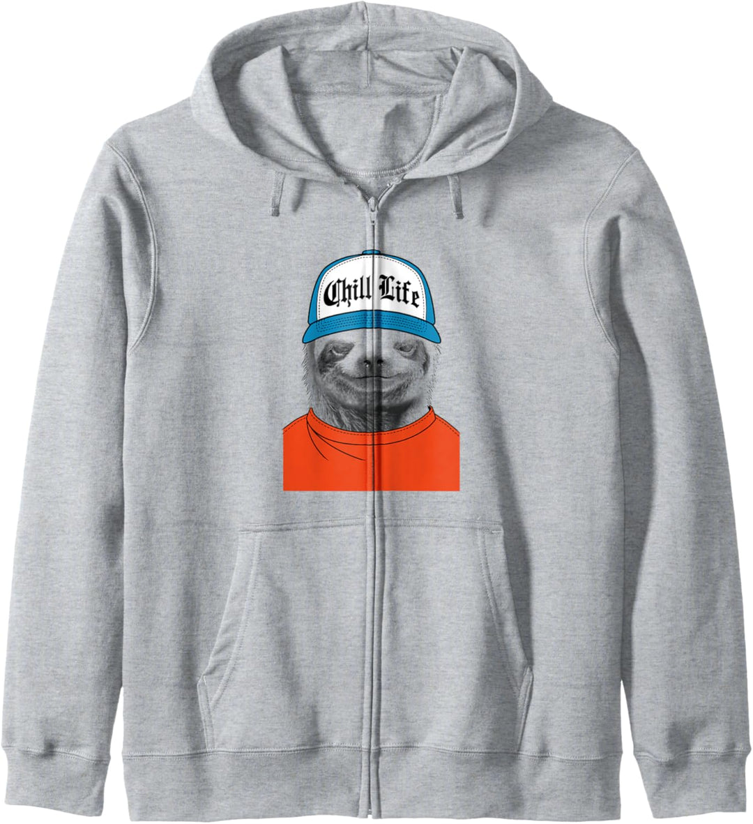 Faultier Chill Life Kapuzenjacke