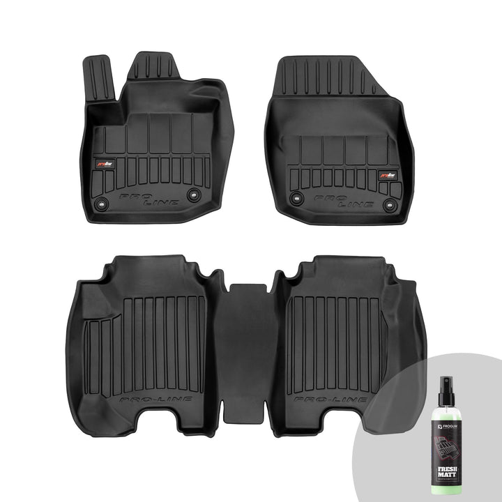 FROGUM ProLine 3D Gummimatten Exklusiven Auto Fussmatten Autofussmatten für Honda Civic IX 2011-2016