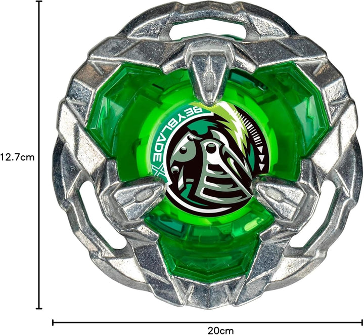 Beyblade X Starter Pack – F9581 – Kreisel & Launcher – Helm Knight 3-80N