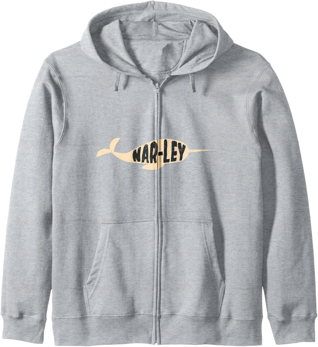 Lustiger Narwal Narley Einhorn des Meeres Geschenk Kapuzenjacke