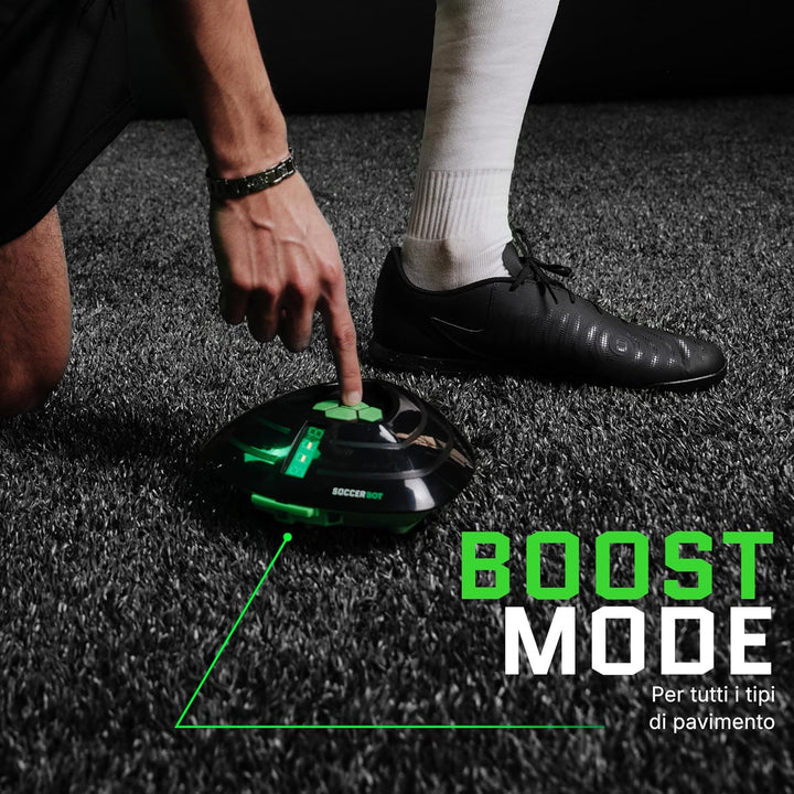 Soccer Bot Smart Ball, Roboter für den Innenbereich, Solo oder Multiplayer, ab 3 Jahren, MR100, Schw
