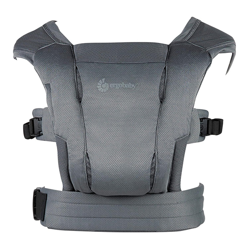 Ergobaby Embrace Soft Air Mesh Babytrage für Neugeborene ab Geburt, 2-Positionen Bauchtrage Baby Tra