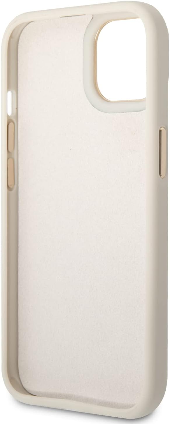Guess GUHCP14MHGCRHS hülle für iPhone 14 Plus 6,7" Silber/Silver hardcase Croco Collection