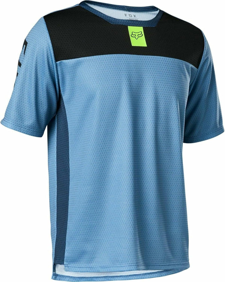 Fox YTH Defend Ss Jersey Dusty Blue