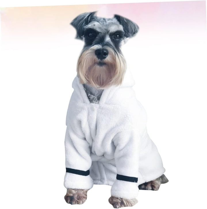 Toddmomy Katzenbademantel mit Kapuze Tier Pyjama Hunde Handtuch Dog Accessories hundehoody Hunderobe