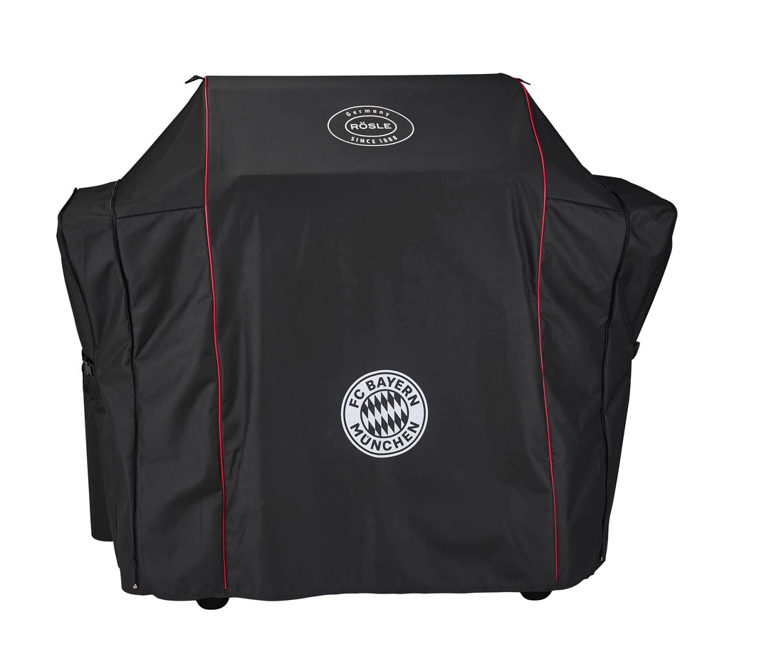 RÖSLE FC Bayern Edition Abdeckhaube VIDERO G4/G4-S schwarz / rot / weiss FC Bayern Edition - BBQ-Sta