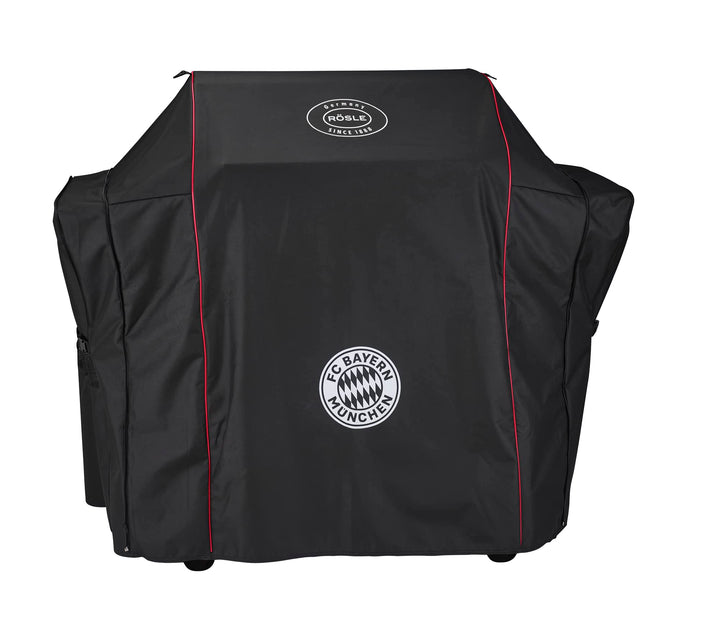 RÖSLE FC Bayern Edition Abdeckhaube VIDERO G4/G4-S schwarz / rot / weiss FC Bayern Edition - BBQ-Sta