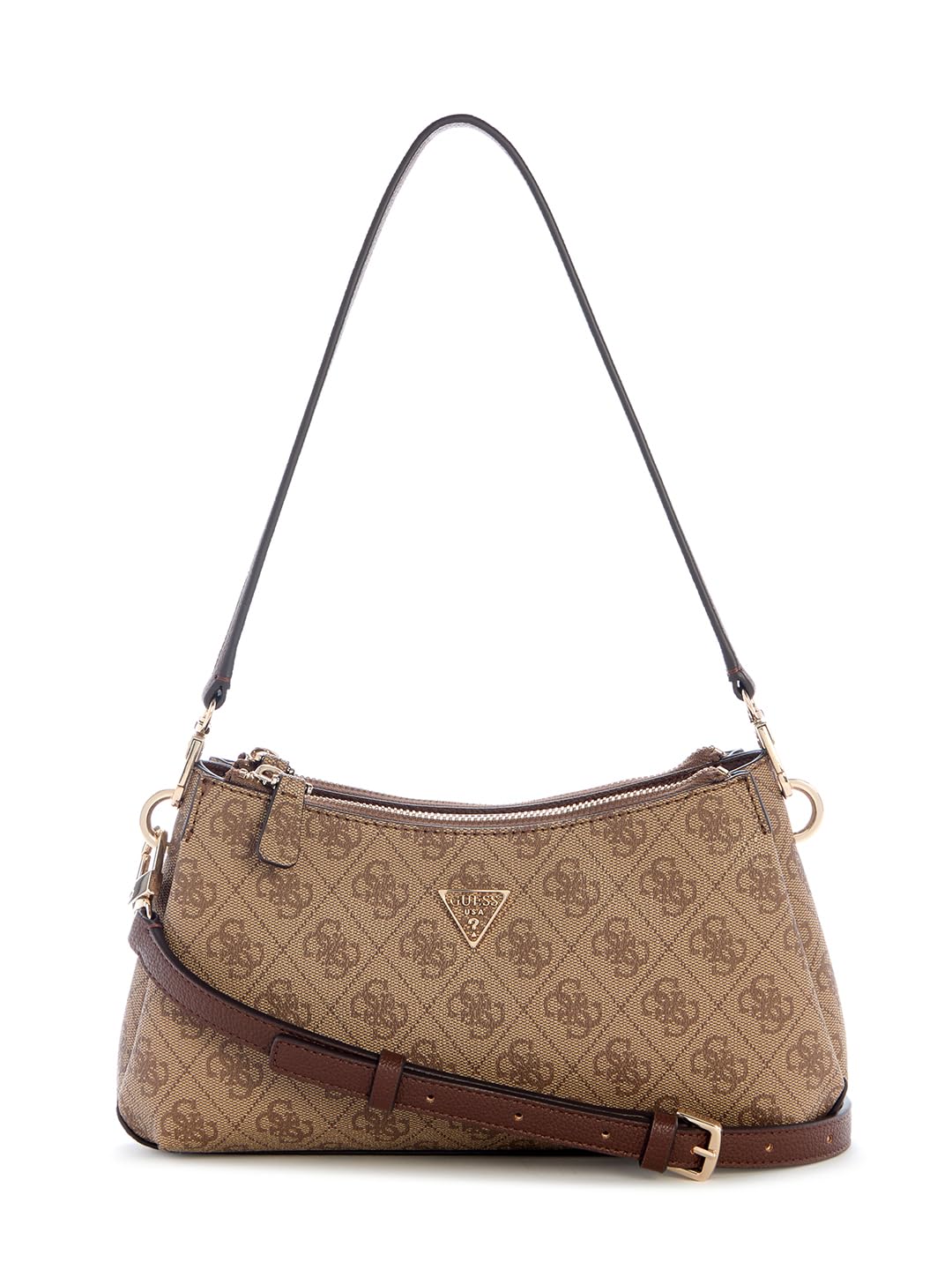 GUESS Umhängetasche Noelle II Mini Shoulder xbody milch logo brown BS26GU15 BG967273, S