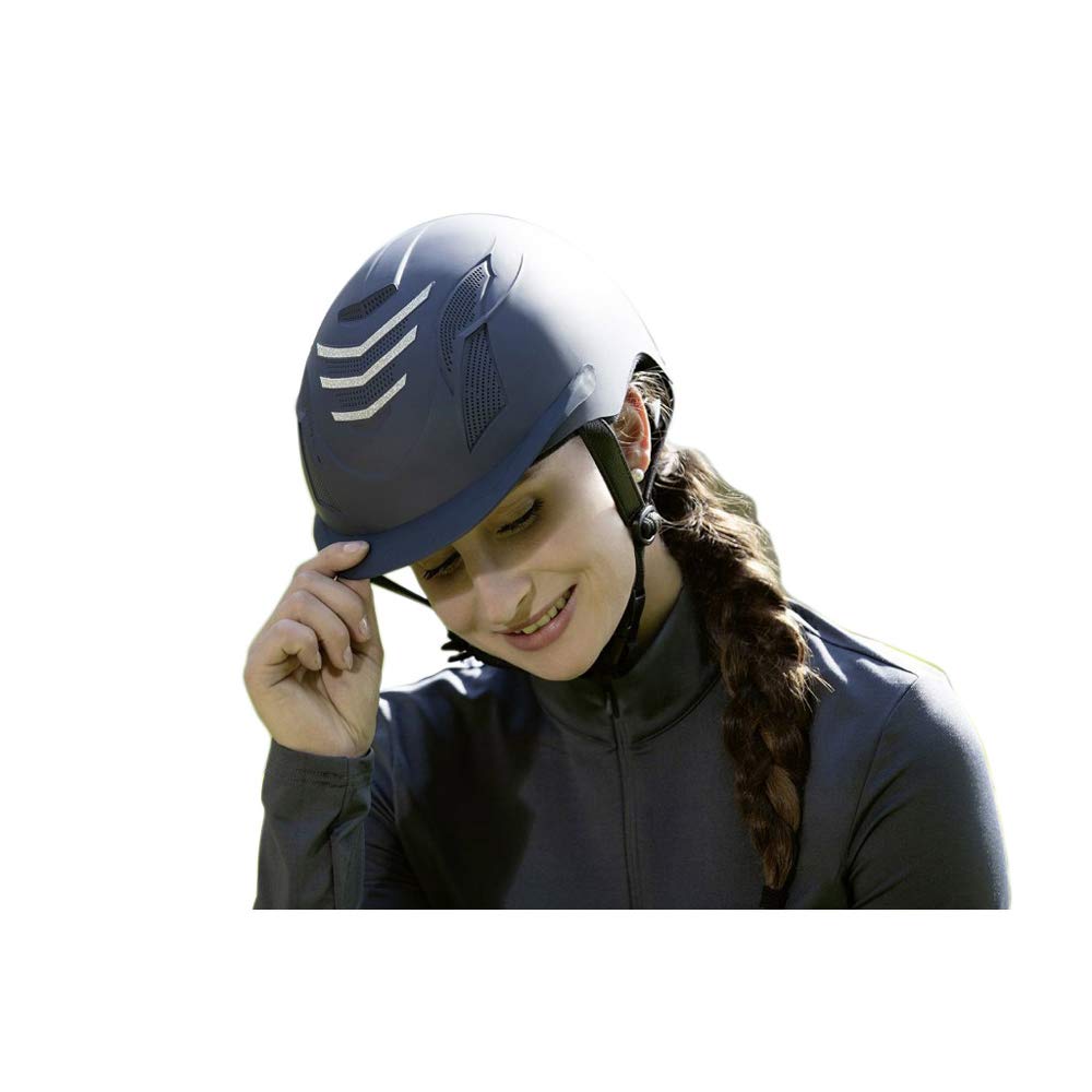 HKM Sportive Reithelm 52-56 cm dunkelblau, 52-56 cm dunkelblau
