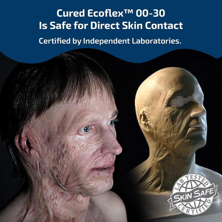 Smooth-On ECOFLEX 30 - Supersoft Platinum Silicone Kit - 2 pounds of Silicone by On, Inc. 2 pint kit