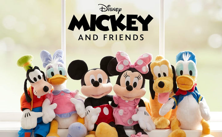 Disney Store Goofy Offizielles mittelgrosses Kuscheltier für Kinder, 50 cm, Kuscheltier mit gestickt