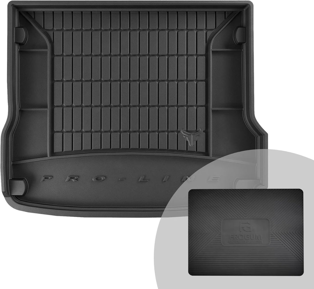 FROGUM ProLine 3D Gummimatte Exklusive Auto Kofferraummatte Kofferraumwanne für Audi Q5 I 2008-2016