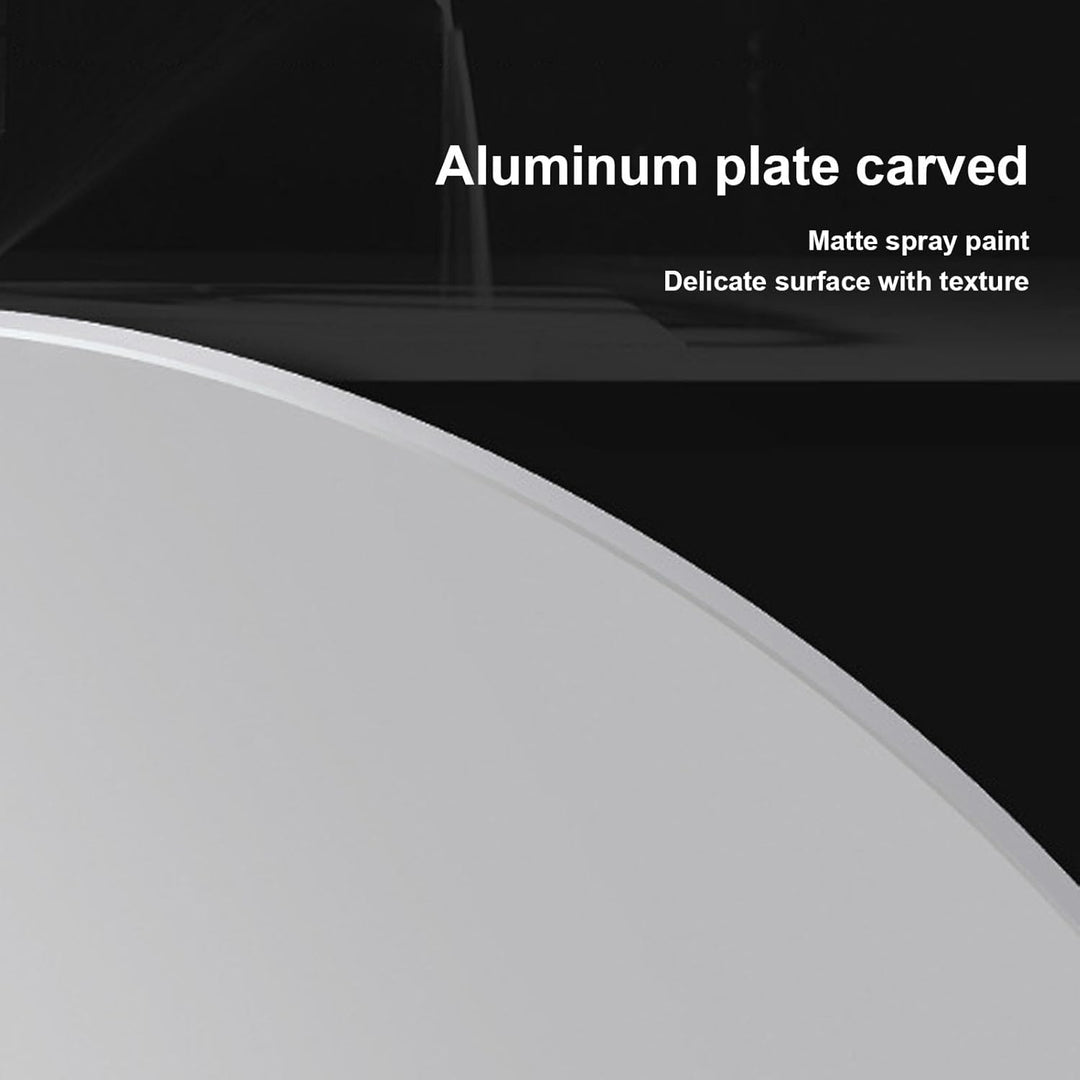 Monitor Drehteller, 360° Drehbarer Monitorbasis mit Matte Sprühfarbe, Aluminiumlegierung, Rutschfest