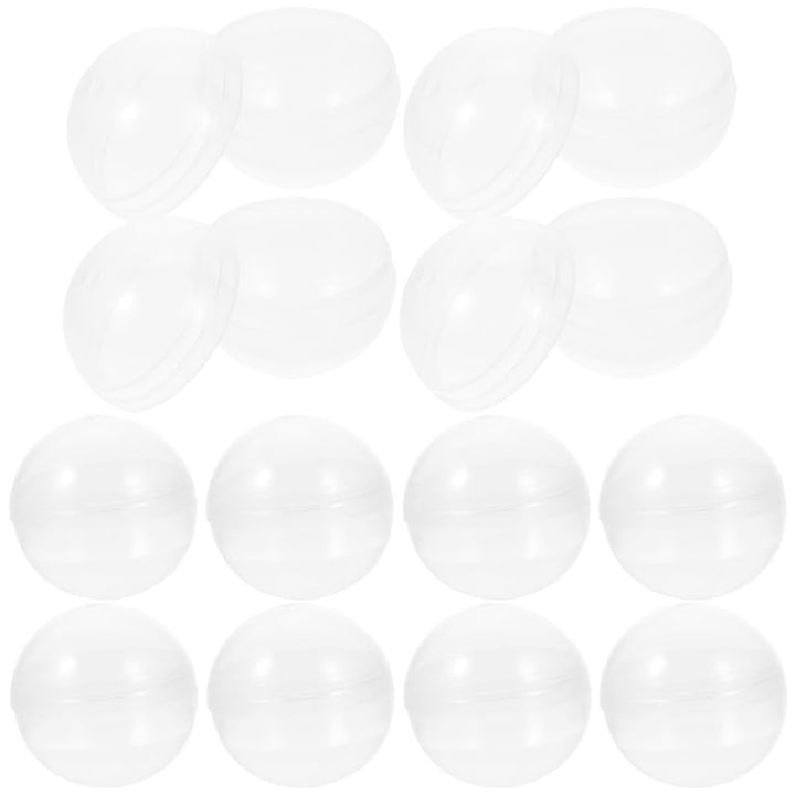 PRETYZOOM 20 Stück Klauenmaschinenbälle Transparent 2.76In Befüllbare Kunststoffkugeln Für Spielzeug
