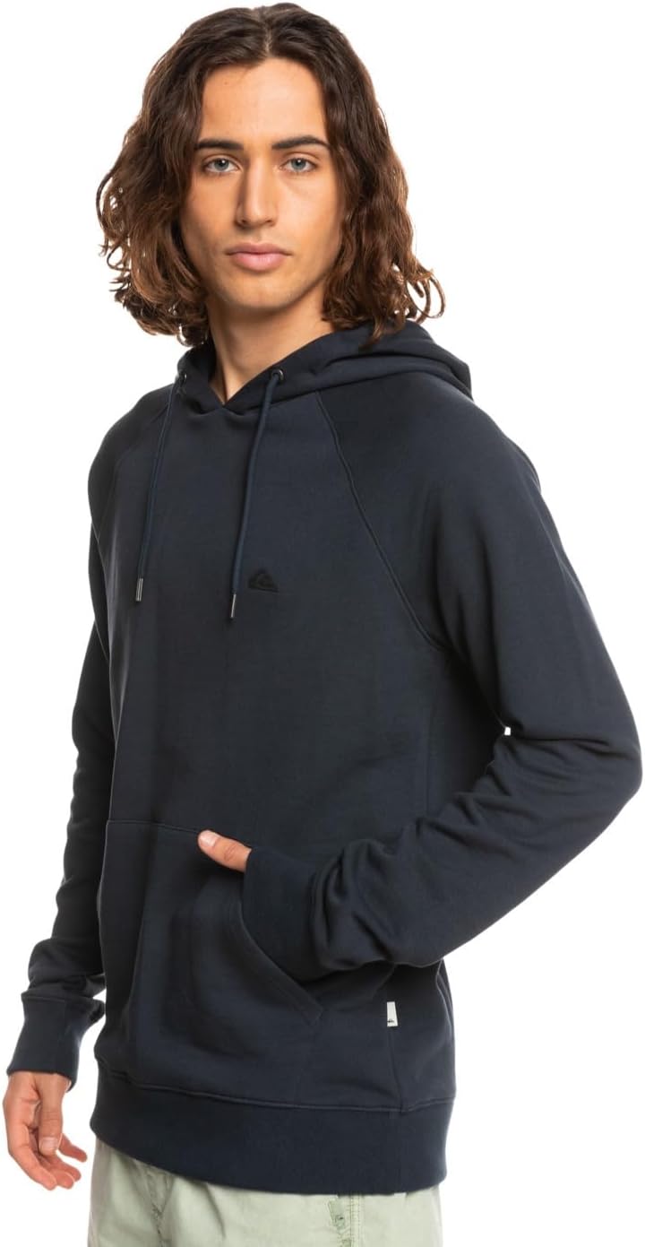 Quiksilver Herren Essentials Hood Raglan Kapuzenpullover (1er Pack) S Navy Blazer, S Navy Blazer