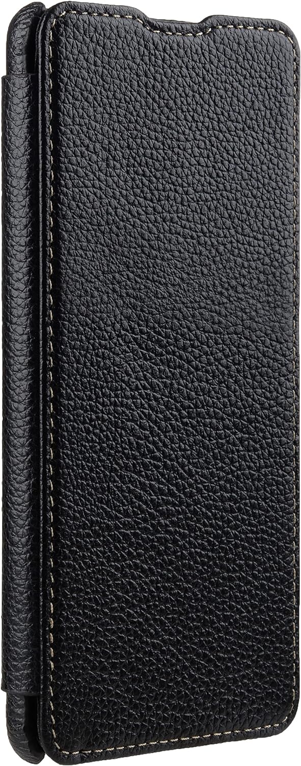 STILGUT Book Case kompatibel mit Samsung Galaxy S21 Ultra 5G Hülle aus Leder zum Klappen, Klapphülle