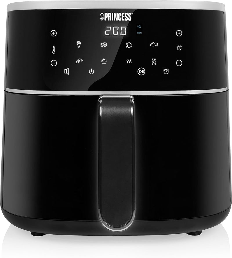 Princess airfryer digital 182244-6 l - 1,5 kg Pommes Frites, Kapazität des Behälters einstellbar, 6