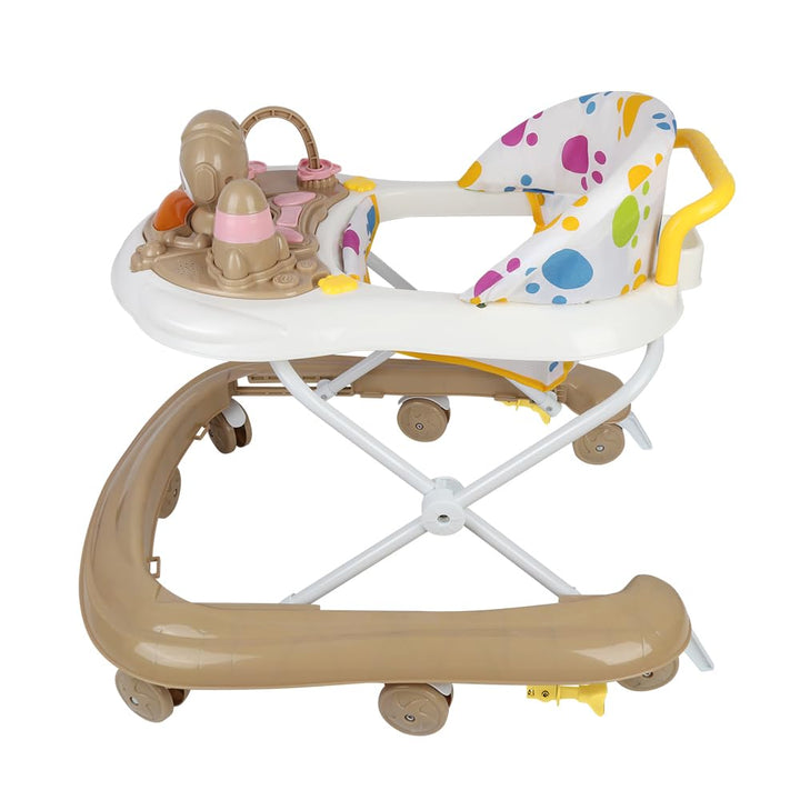 Baby Walkingstock, Gehstock mit Spieluhr und Licht, Waschbarer Sitz, für 6-18 Monate, 62 x 68 x 36-8