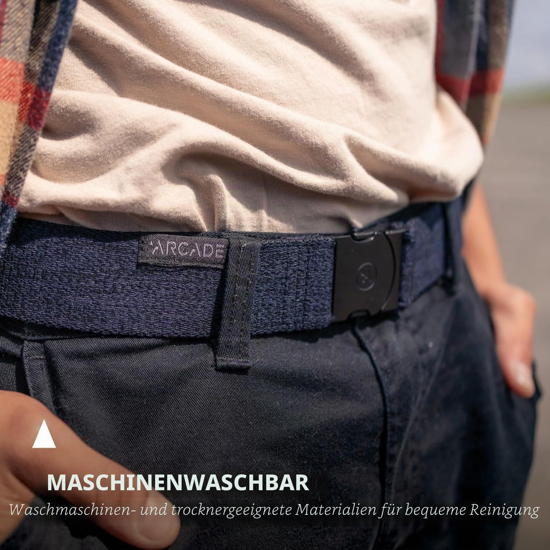 Arcade Unisex Abenteuer Gürtel (1er Pack) Einheitsgrösse Schwarz, Einheitsgröße Schwarz