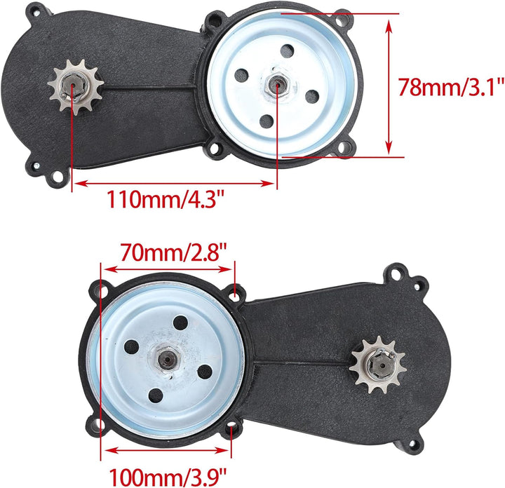 WOOSTAR T8F 11 Zahn Kettenrad Übertragung Ermässigung Getriebe Ersatz für 2-Takt 47ccm 49ccm Pocketb