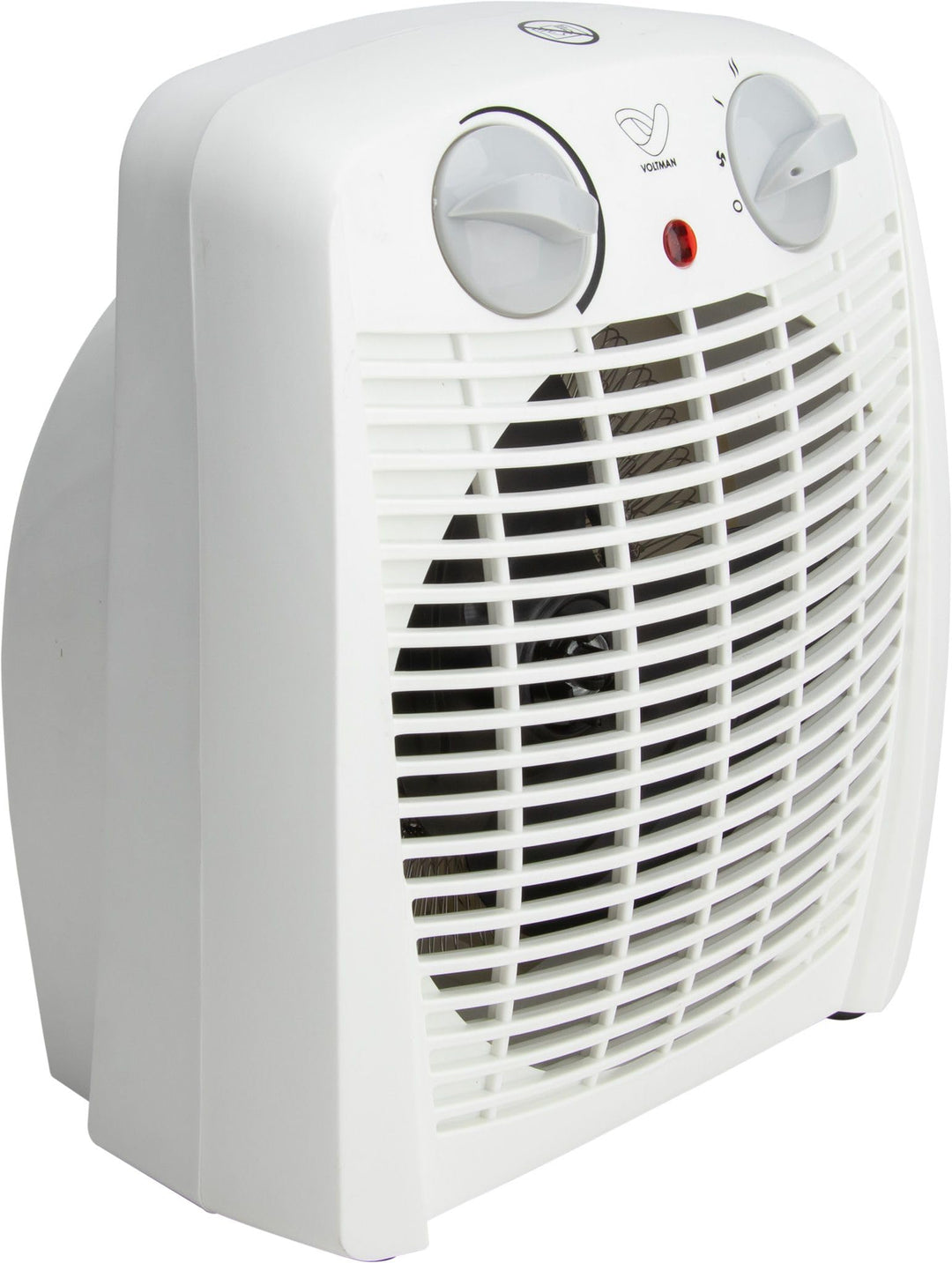 DIO - Tragbarer Heizlüfter 2000W - Regelbarer Thermostat - 2 Heizleistungen - 3 Modi - Kompakt und L