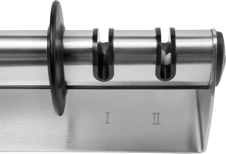 ZWILLING TWIN Sharp Messerschärfer, 20 x 5 x 5 cm, Edelstahl, Silber