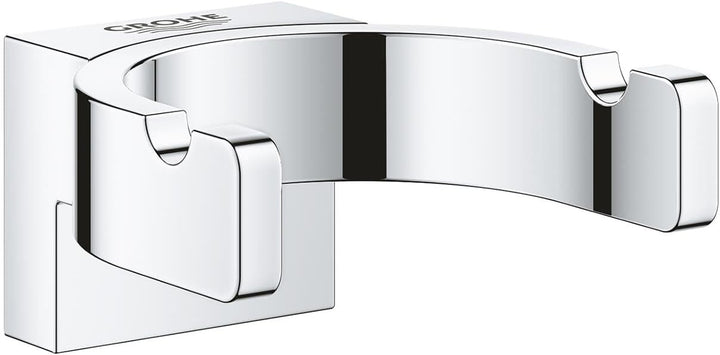 Grohe 41049000 Selection | Accessoires-Badetuchhalter | Chrom | 41058000 Chrom Doppelter Bademantelh