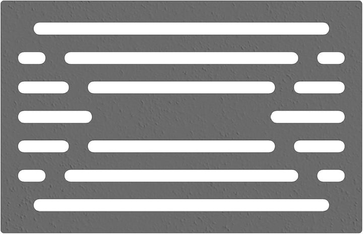 Kaminrost/Ascherost Eckig 233 x 150 x 8 mm passend für Drooff** Kaminöfen inkl. Modellübersicht - As